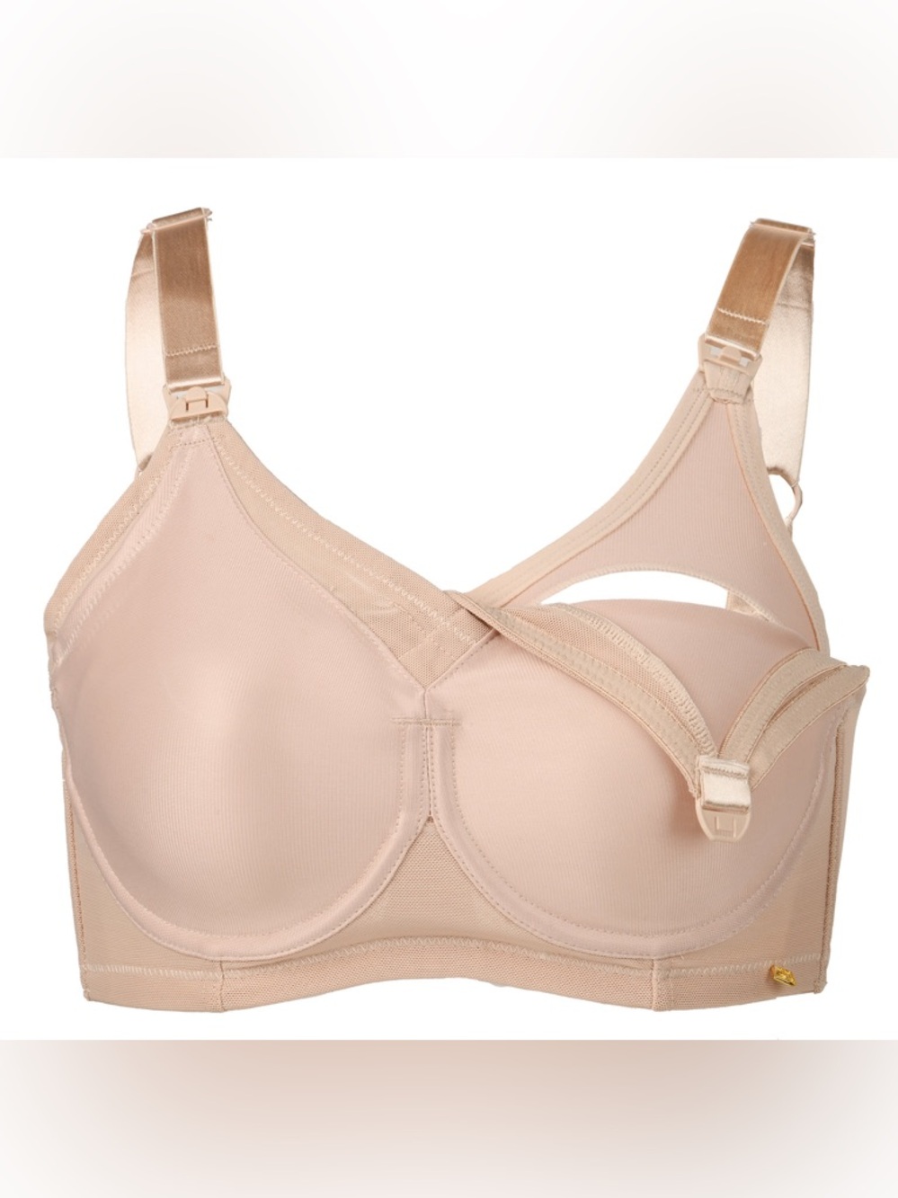 KAYE LARCKY Audrey Nursing+ Full Coverage Minimizer Bra Nude 38D